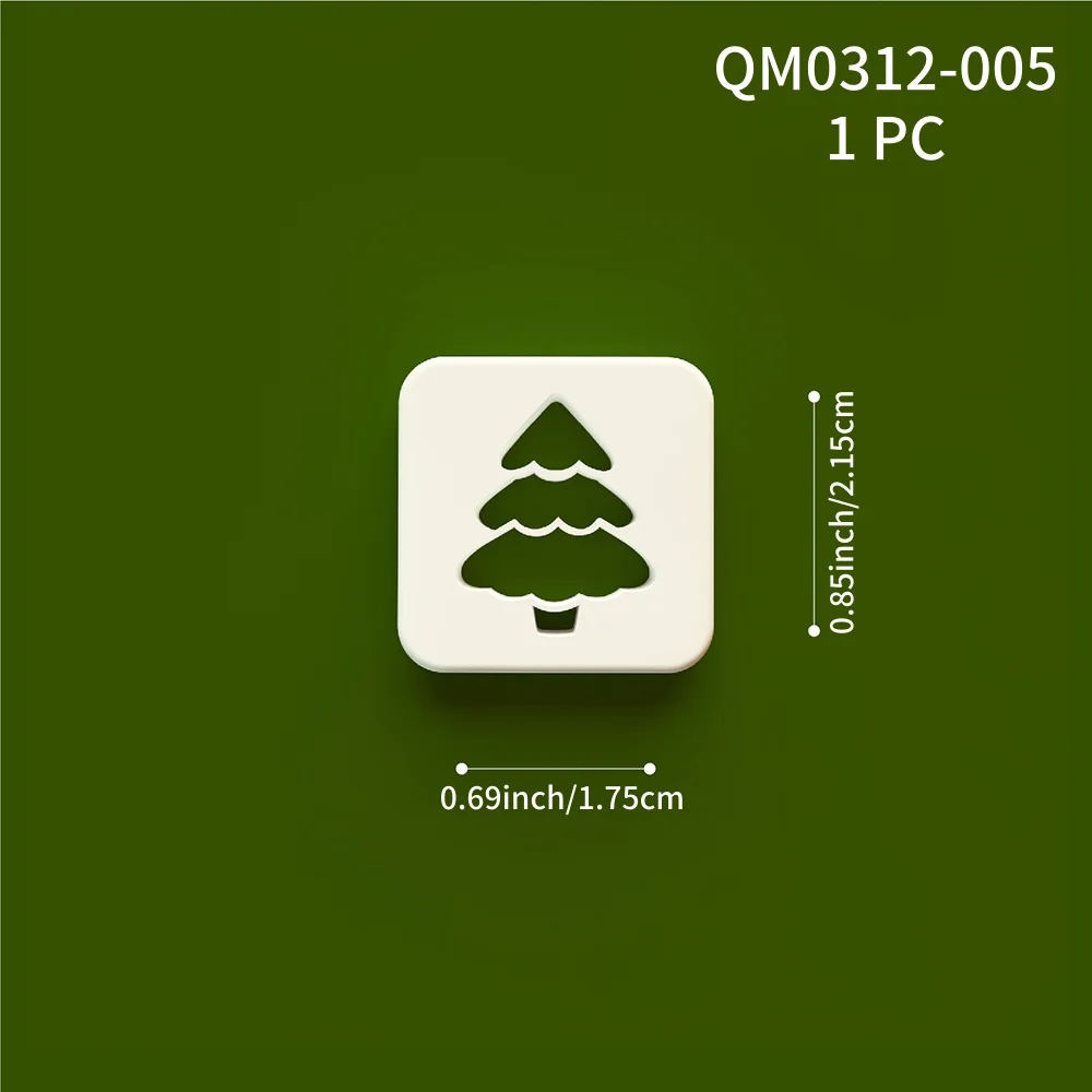 Kerstthema Polymeer Klei Cutter Boom/Ster/Boog/Kristallen Bol Vorm Snijden Sterven Oorbel Sieraden Hanger Maken Mallen Gereedschap