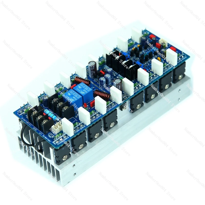 V162 High Power Dual Channel Professional Stage Power Amplifier Board Imported 5200 1943 Stereo HiFi2 Channel Home