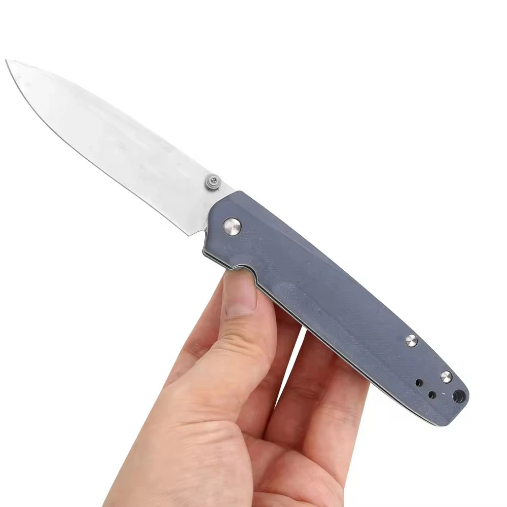 

Ambidextrous BM 485 EDC Folding EDC Pocket Knife M390 Blade G10 Handle Outdoor Survival Camping Portable Multifunctional Knives