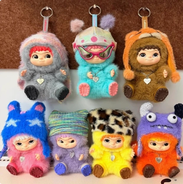 

Wakuku Fuzzy Party Series слепая коробка-стиль знаменитостей плюшевая кукла милая Коллекционная фигурка подарок случайный стиль подарок на день рождения