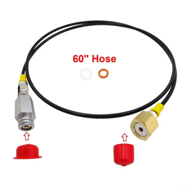 CO2 Инфляционный разъем Adapter Adapter Adapter CO2 Refill Hose для CO2