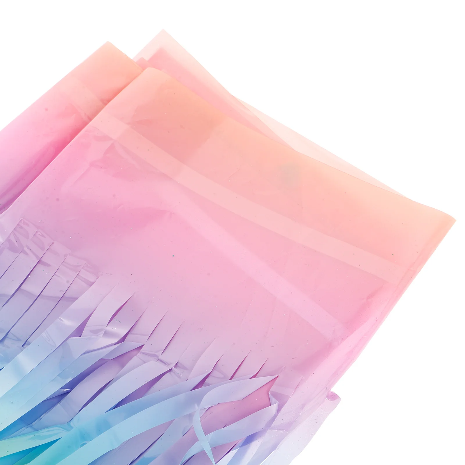 معكرون التدرج قزحي الألوان تنورة الطاولة لينة مريحة كبيرة الحجم تنورة طاولة الحفلات الزفاف دش عيد ميلاد ماردي غرا #3