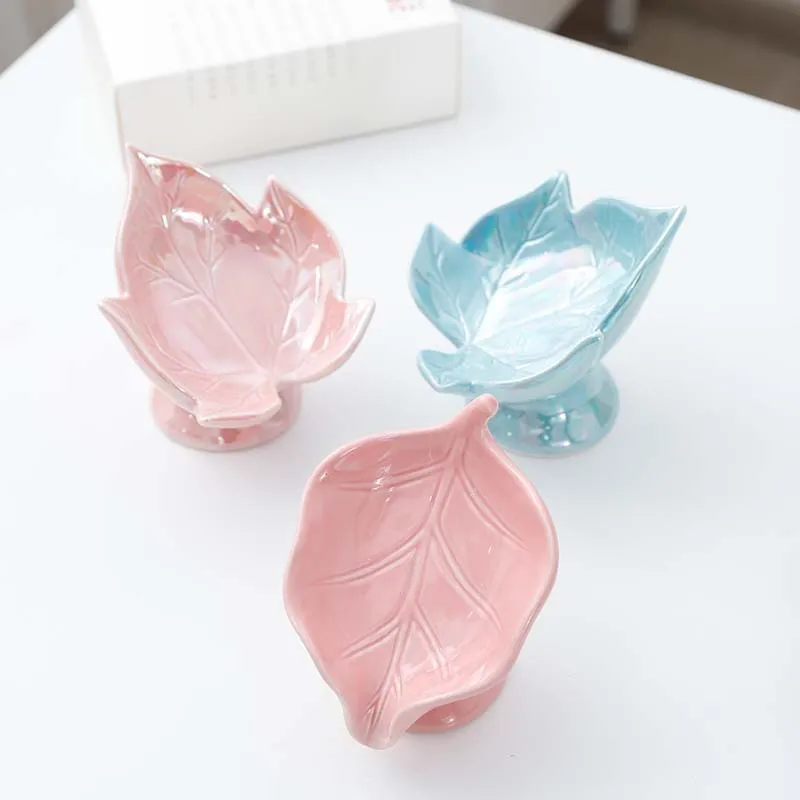 

Cross-border ceramic jewelry disc earring bracelet ring accessories storage tray display rack handicraft desktop ornaments