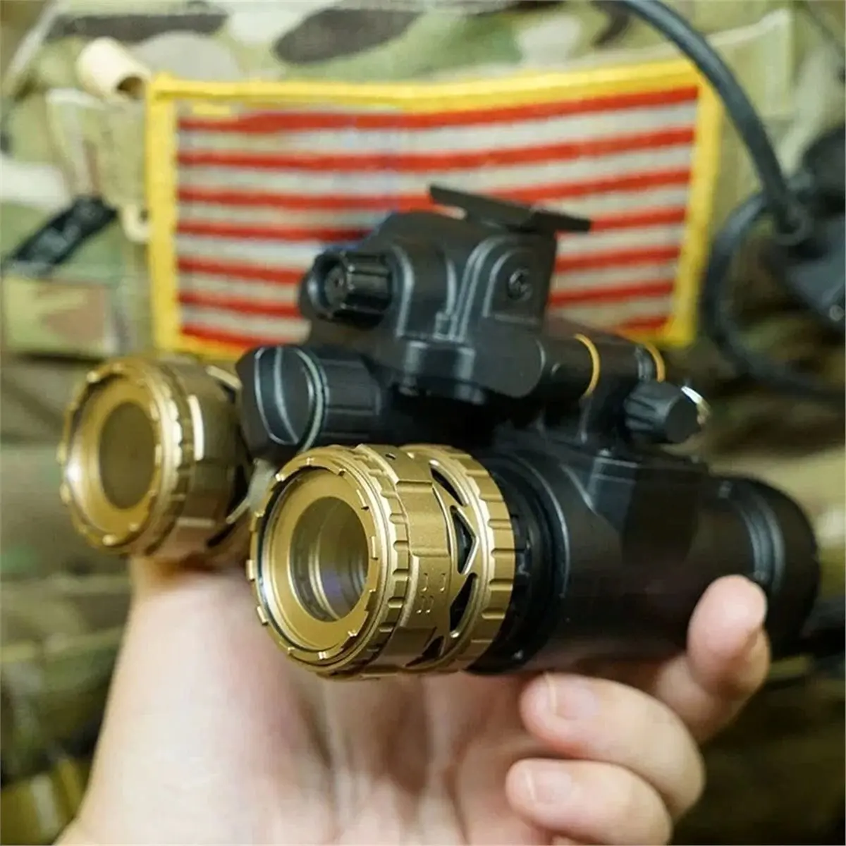 Metal NVG Focus Cover,Night Vision Goggle Aperture NVG Adjustable Iris for -31 Binocular Night Vision Goggles
