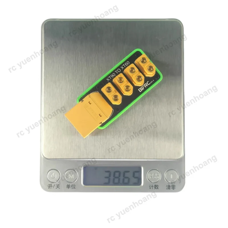 1PCS RC Model Robor XT90 naar 4-Way XT60 Stroomverdeelbord 200A Hoge Stroom voor DIY onderzeeër Modificatie Adapter