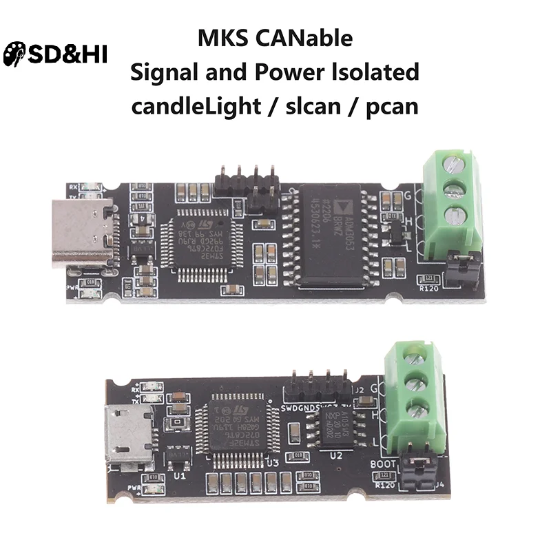 

CANable USB To PCAN Canbus Debugger Analyzer Adapter Module Isolated Vesc Xdrive Klipper