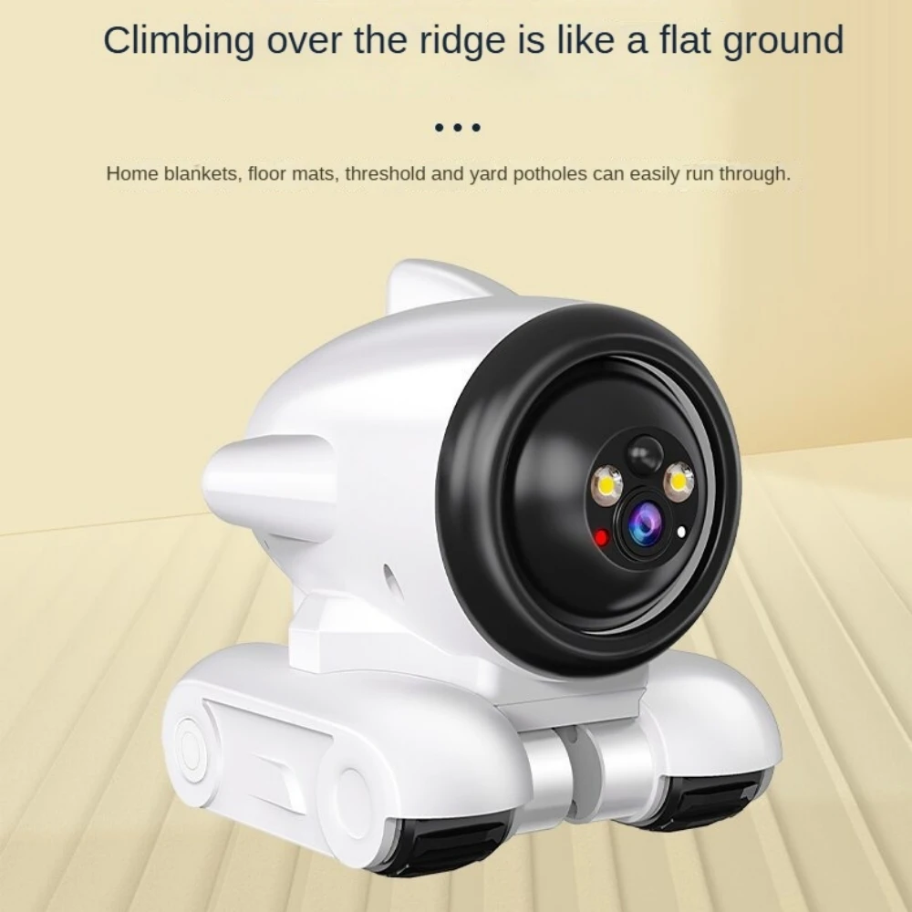 NCZOBOE Interactives Monitoring Robot Camera With Obstacle Avoidance Phone App Control For Child Pet Supervisions