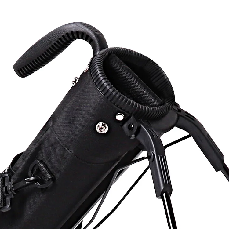 

Hot sale white PU Leather Custom logo Golf sunday stand Bag embroidery Golf Bag for women