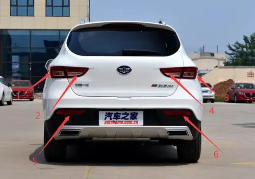 Combinación de luz trasera para FAW D60