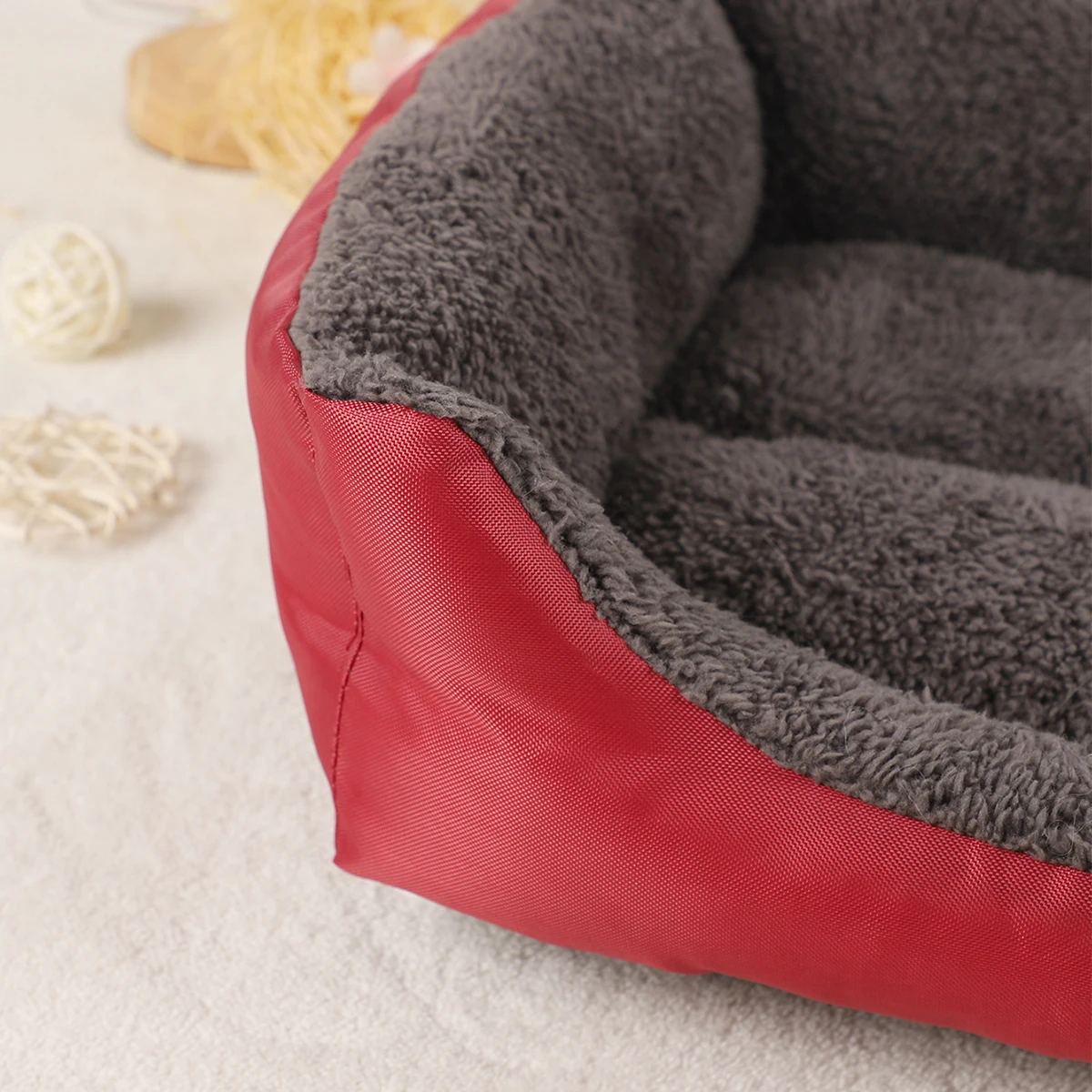 Dog Sofa Bed Big Cushion Medium Baskets Puppy Accessories Large Dogs Pets Fluffy Pet Products Supplies Small Kennel Accessory