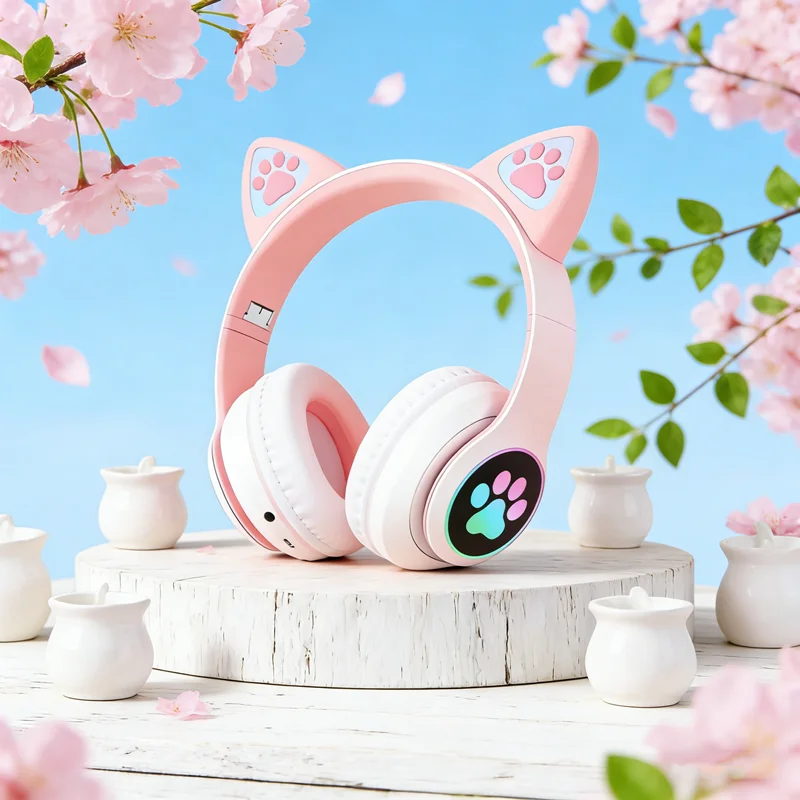 Cute Cat Wireless H…