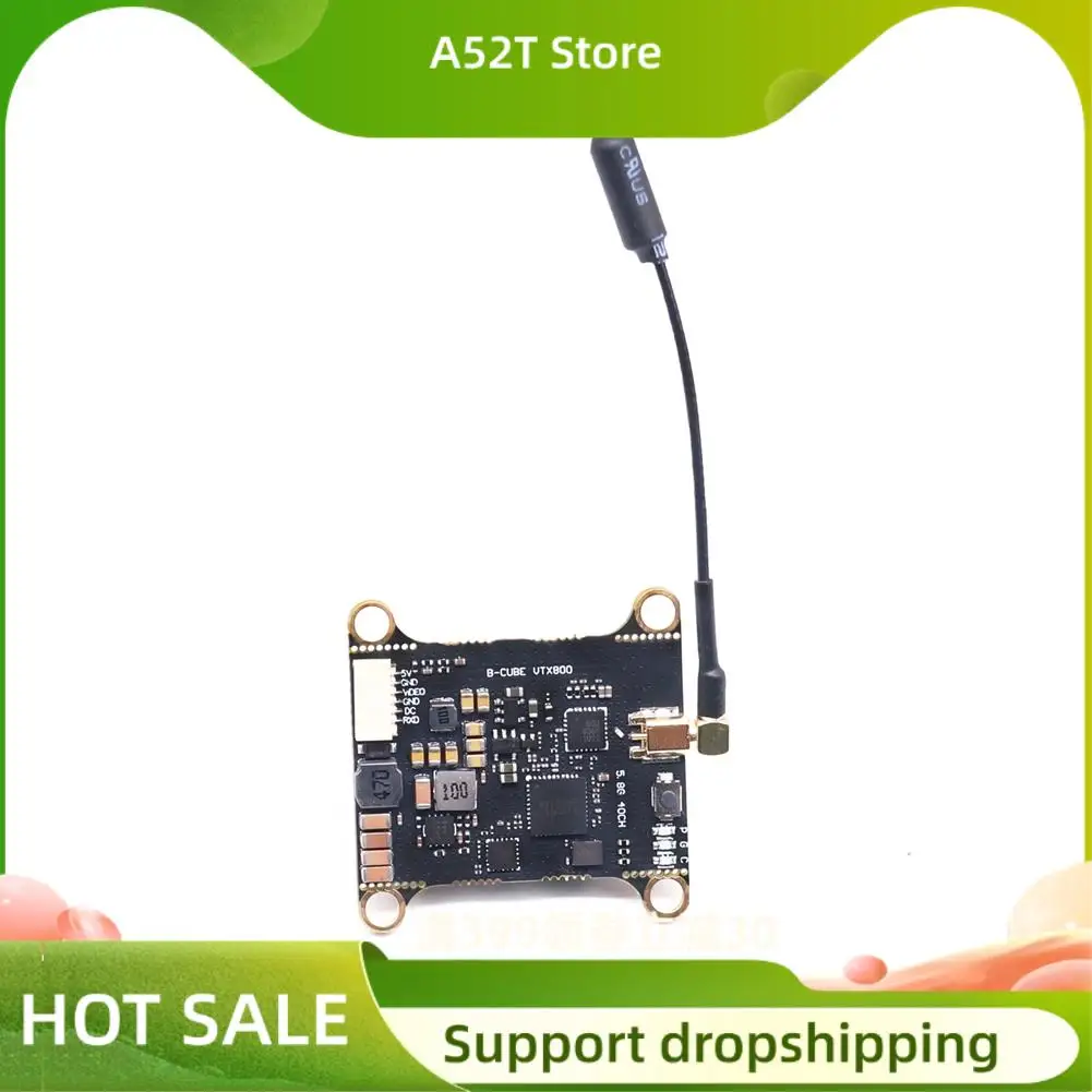 A52T B-CUBE 5.8G VTX 800Mw 48CH جهد الإدخال قوة فيديو الارسال لطويلة المدى RC طائرة طائرة طائرة بدون طيار FPV