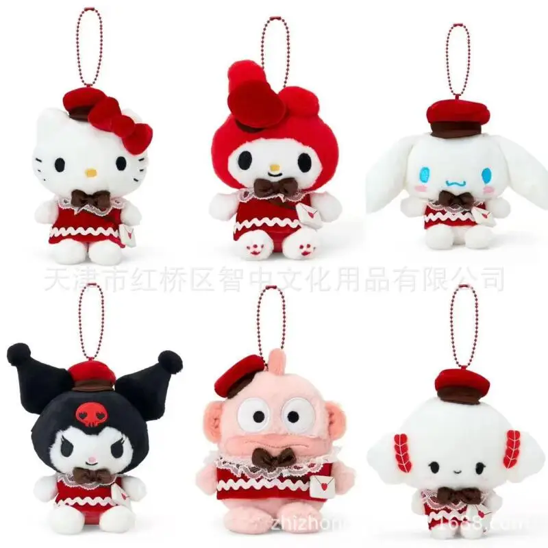

Новинка: Серия плюшевых брелоков-подвесок «Письмо любви» в стиле Kawaii Hellokitty, My Melody, Cinnamoroll для сумок