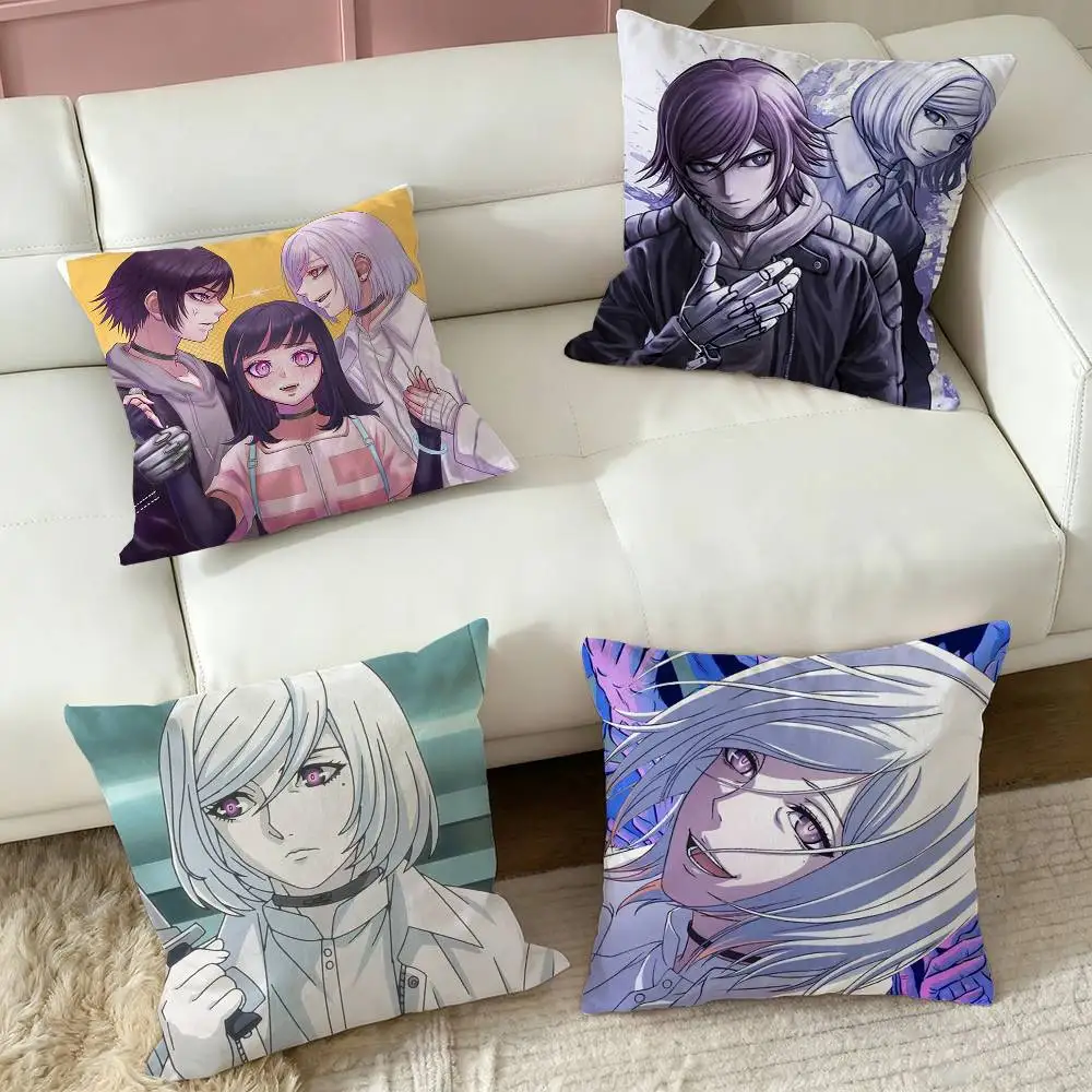 Anime Akudama Drive-ee  Pillow Case Square Double-Sided Sofa Cushion Cover Bedroom Bedside Pillow