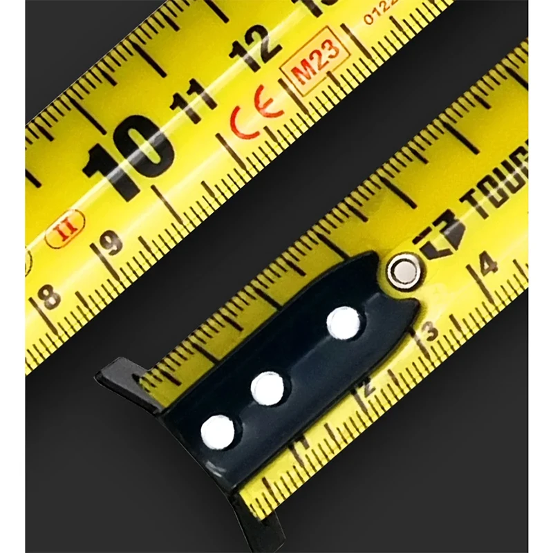 TOUGHBUILT Original Tape Measure 3/5/8/10M Nylon Coating Rugged Housing Ergonomic Grip Measuring Hand Tools