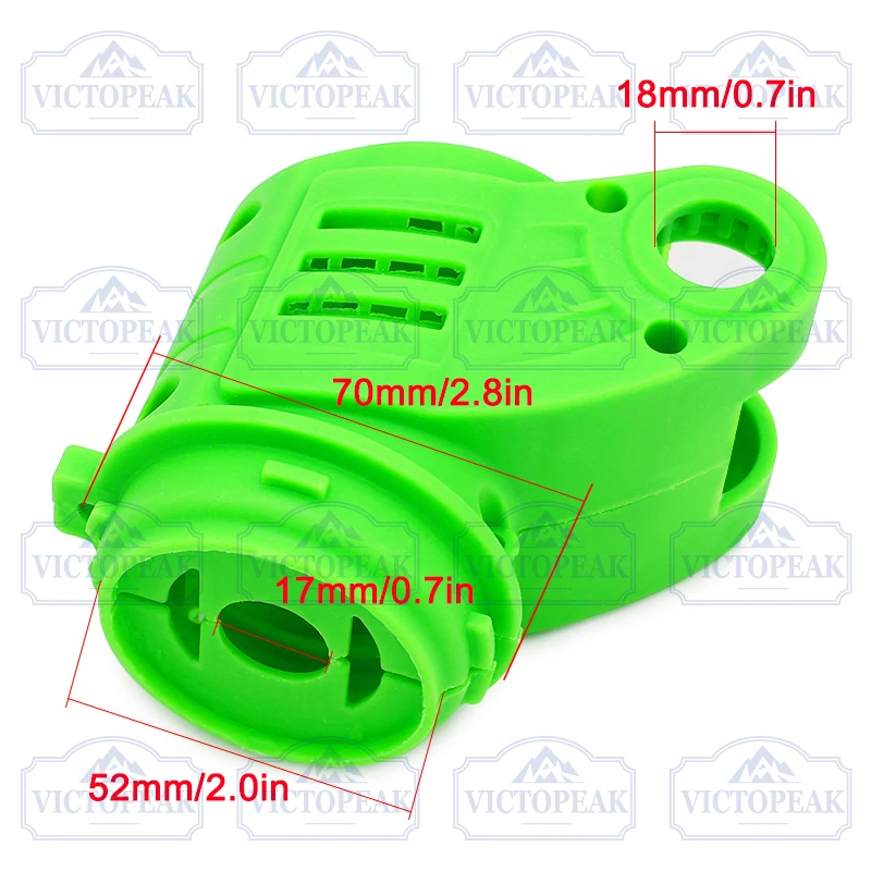 Motor Protective Shell for Lithium-Ion Lawn Mower Durable Thickened Wear-Resistant Cover Replacement Part