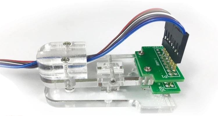 Double Row Test Clip Program Burning Clip Downloader PCB Fixture Burning Fixture 2.54 2.0 1.5 1.27mm