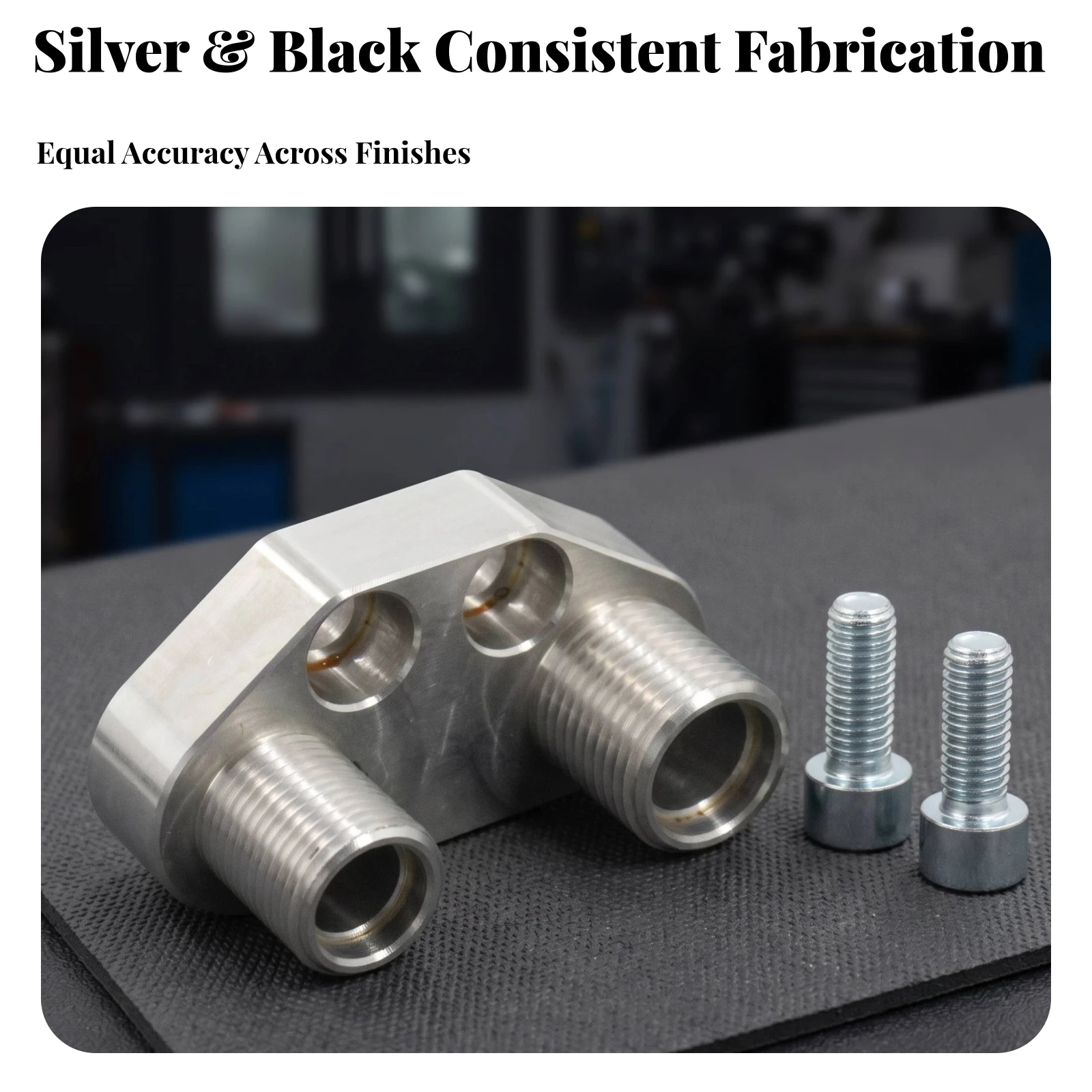 Air Conditioning Compressor Adapter Fitting Long-Lasting Compressor Fitting with Bolts Hardware Threaded for Mechanics