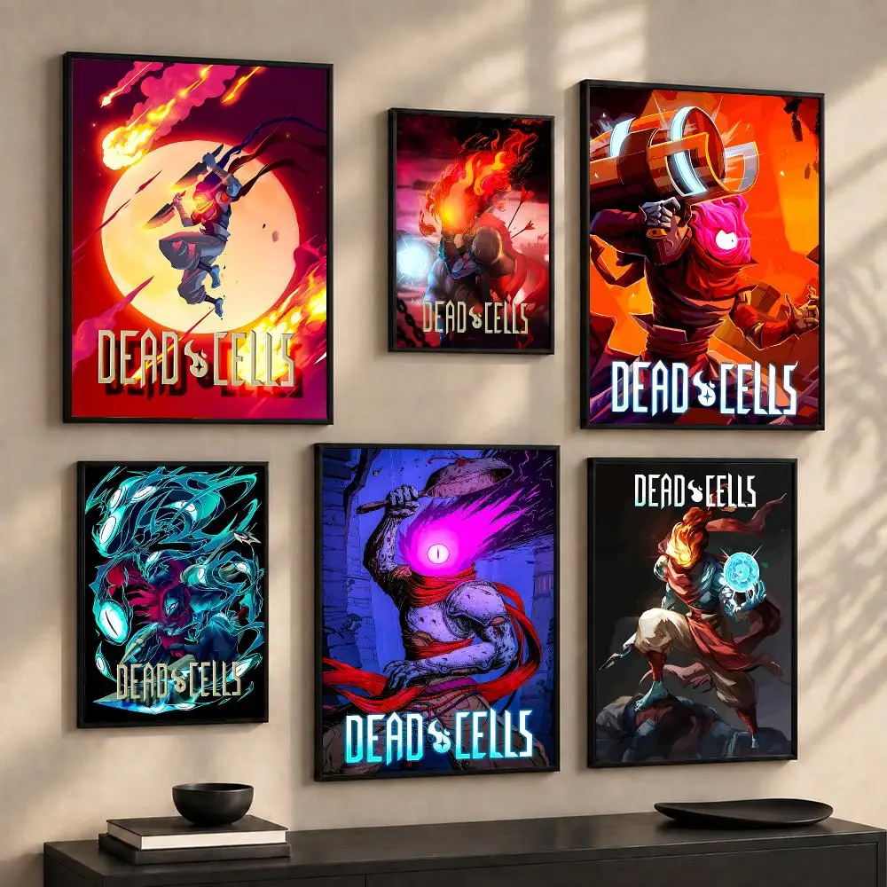 Video Game D-Dead C-Cells Painting Calligraphy Canvas Wall Art Prints for Living Room Bedroom Home Decor Gift