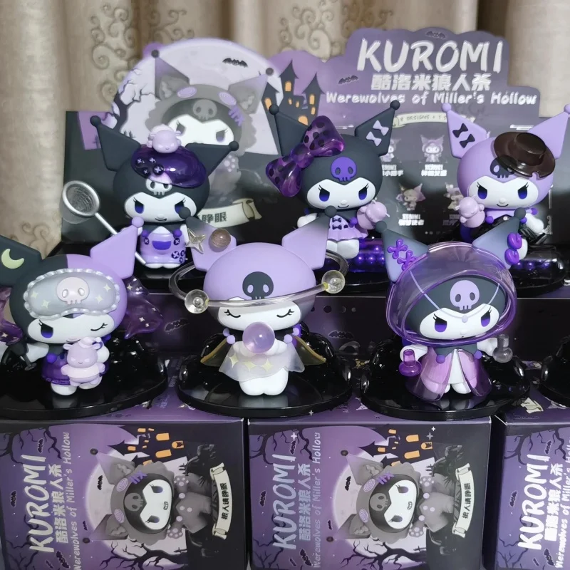 Original Toptoy Kulomi Werewolf Kill Series Trendy Blind Box Kawai Desktop Decoration Ornament Birthday Surprise For Firends