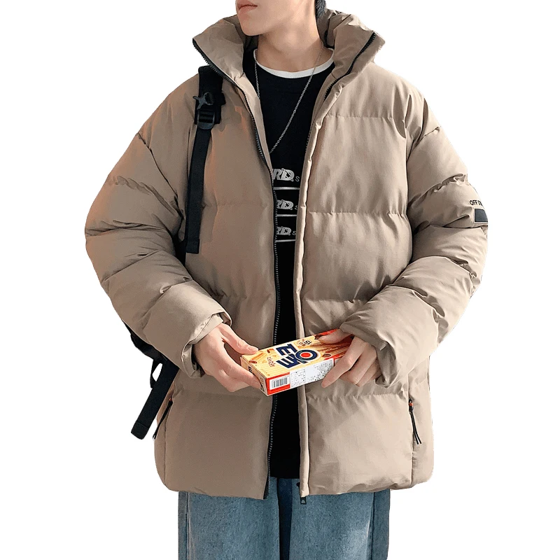 2022 Winter Neue Baumwolle gefütterte Männer der Jugend Casual Jacke Koreanische Version Trend Verdickt Warme Padded Kleidung M-5XL