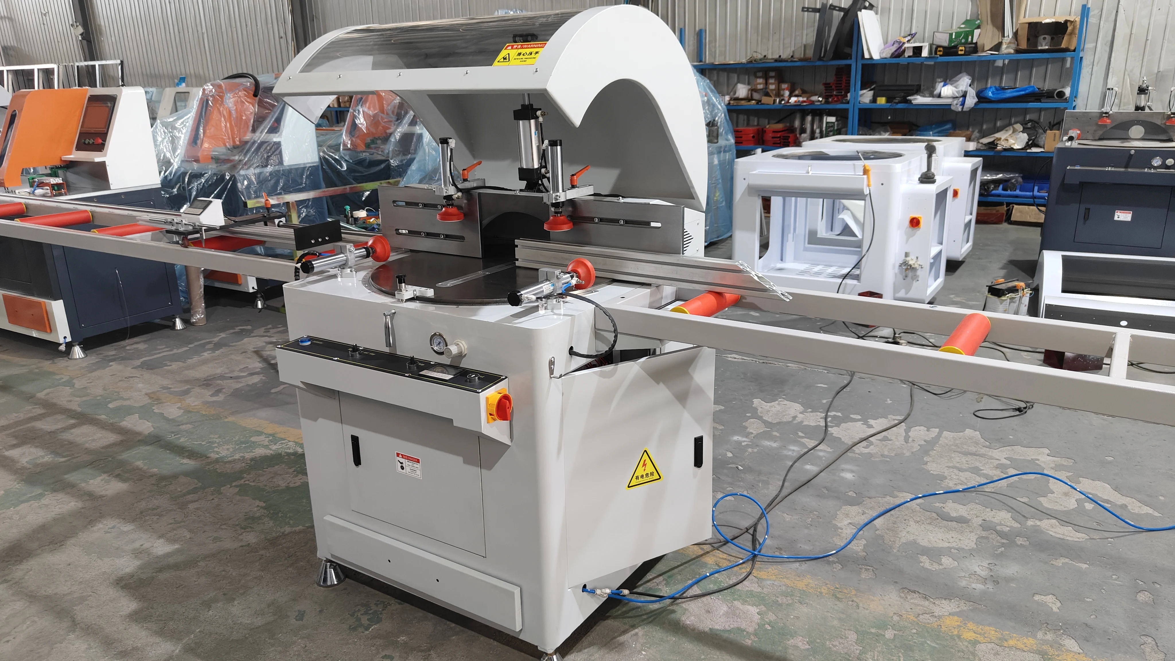 500mm Any Angle Aluminum Profile Cutting Saw Single Head Aluminum PVC Window Cutting Saw Window Door Making Machine