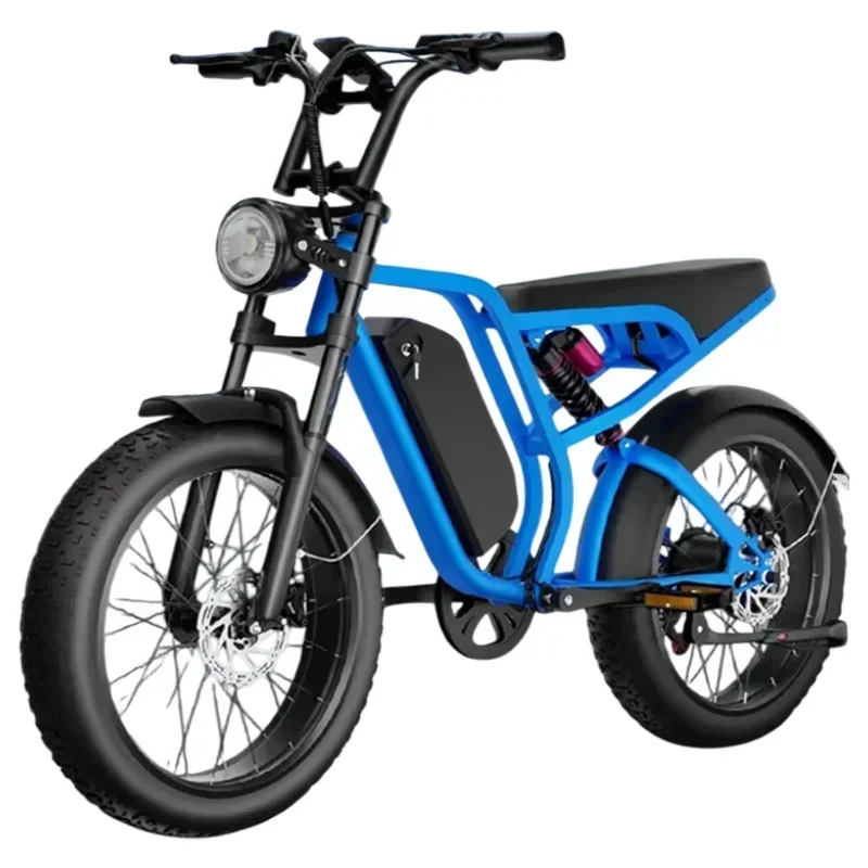 Lithium battery E-bike Hydraulic Brake Mountain cross country adult electric bicycle SU8 Electric Bicycle 1500W motor 52V 20AH