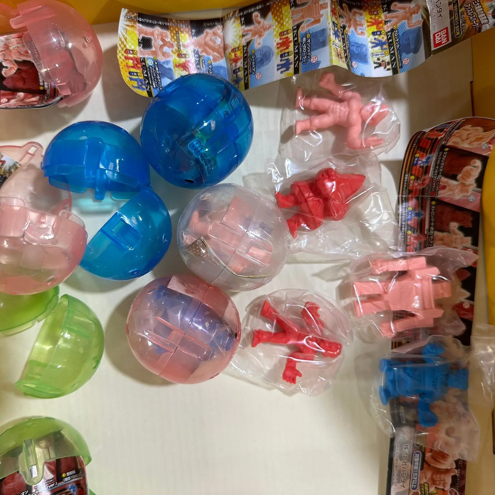 

Kinnikumans Terryman RobinMask Ramenman Action Figures Capsule Toys Plasticine Man Fighting Sumo Wrestling Model Toys Kids Gifts