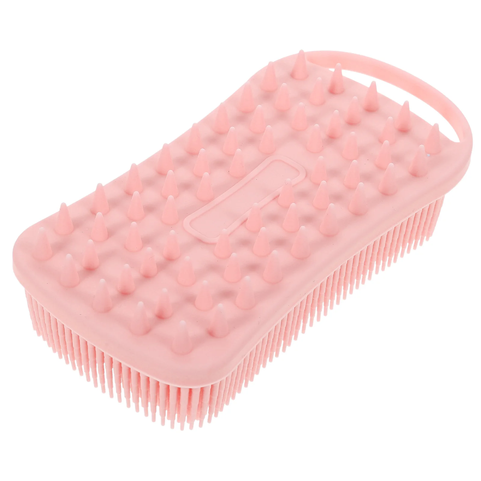 

Silicone Body Scrubber Shower Gentle Exfoliating Brush for Scalp Massage Hair Washing Adult Bathing Clean Tool
