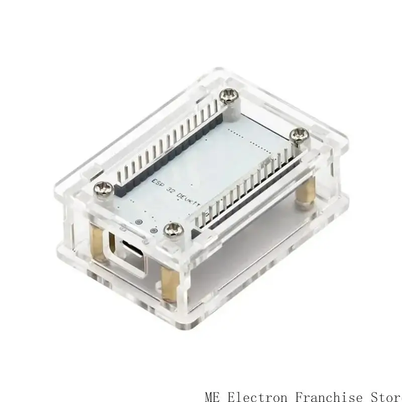 T5EA Clear Acryle Case Guard для Nodemcu Lua CP2102/CH340G ESP32 Плата разработки с защитой от свободной части и дисплеем