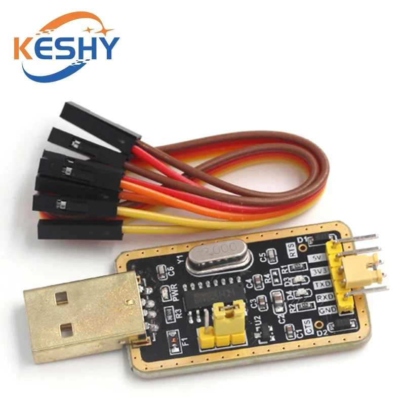 Moduł CH340 zamiast PL2303 CH340G CH340E RS232 USB do TTL Moduł UART CH340 3.3V 5V USB do Serial dla Arduino — zdjęcie produktu 5