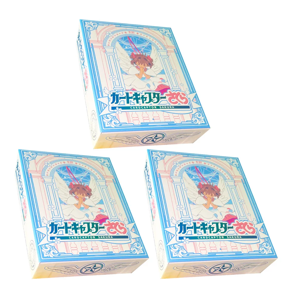 

Wholesale Anime KINOMOTO SAKURA Card LI SYAORAN CERBERUS Children Gift Toy Rare Collections Exquisite hot stamping Cards