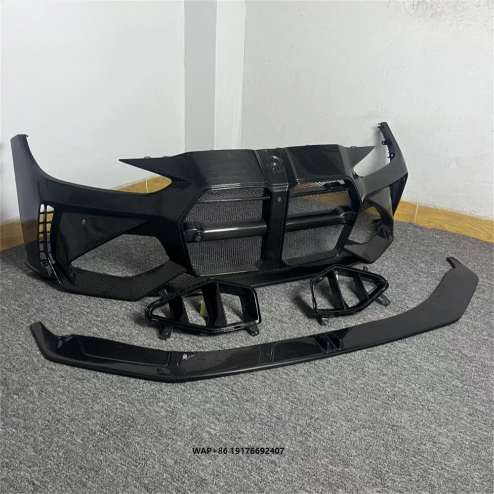 New Design Lightweight Front Bumper Kit for  M3 M4 G80 82 Modified Second-generation AD Style Carbon Fiber Body Kit