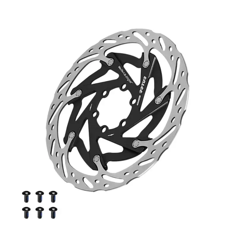 AliExpress SONONIA Bike Disc Brake Rotor 160mm Heat Dissipation Ultralight Adults Bicycle Disc Brake Rotor for Mountain Bike Cycling Outdoor Riding