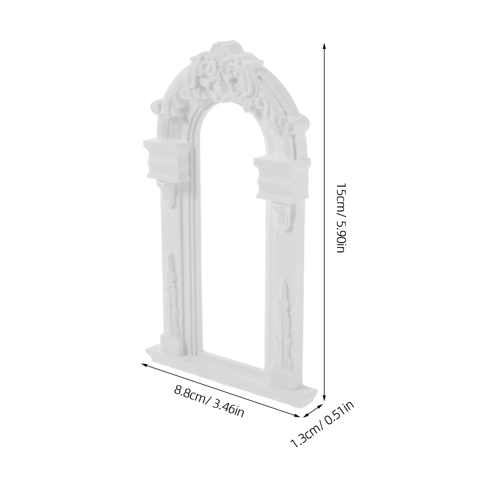النمط الأوروبي الزفاف زهرة قوس حفل مصغر ديكور قوي DIY إطار قوس الزفاف للتصوير الفوتوغرافي الدعائم الطرف