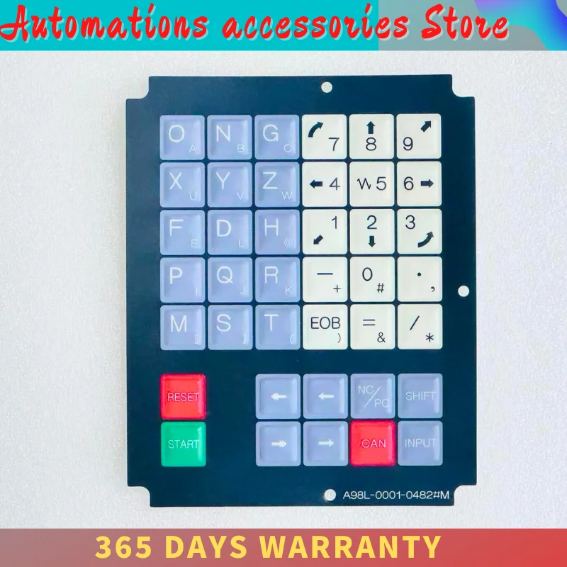 Membrane Keypad Overlay Front Film Mask Sticker For A98L-0001-0482#M A98L-0001-0482#T Membrane Sticker Mask