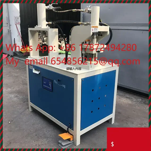 Automatic Angle Punching & Hydraulic Angle Cutting Machine, Double Station Multifunctional Square Tube Equipment
