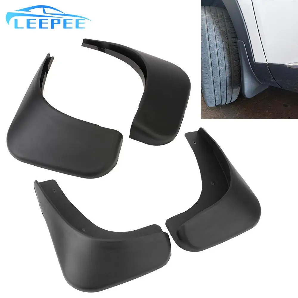 4pcs/set Splash Guards Mud Flaps For VW Touran Caddy Car-styling Scratch Resistant Front Rear Mudguards Fender Car Accessories