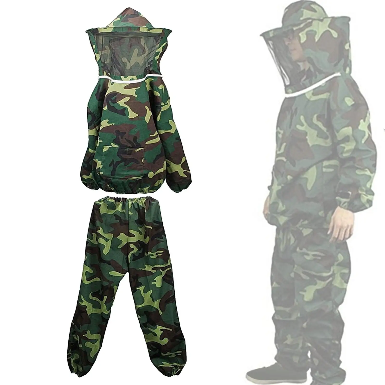 Unisex Beekeeping Suit with and Pants Beekeeping Protective Clothes