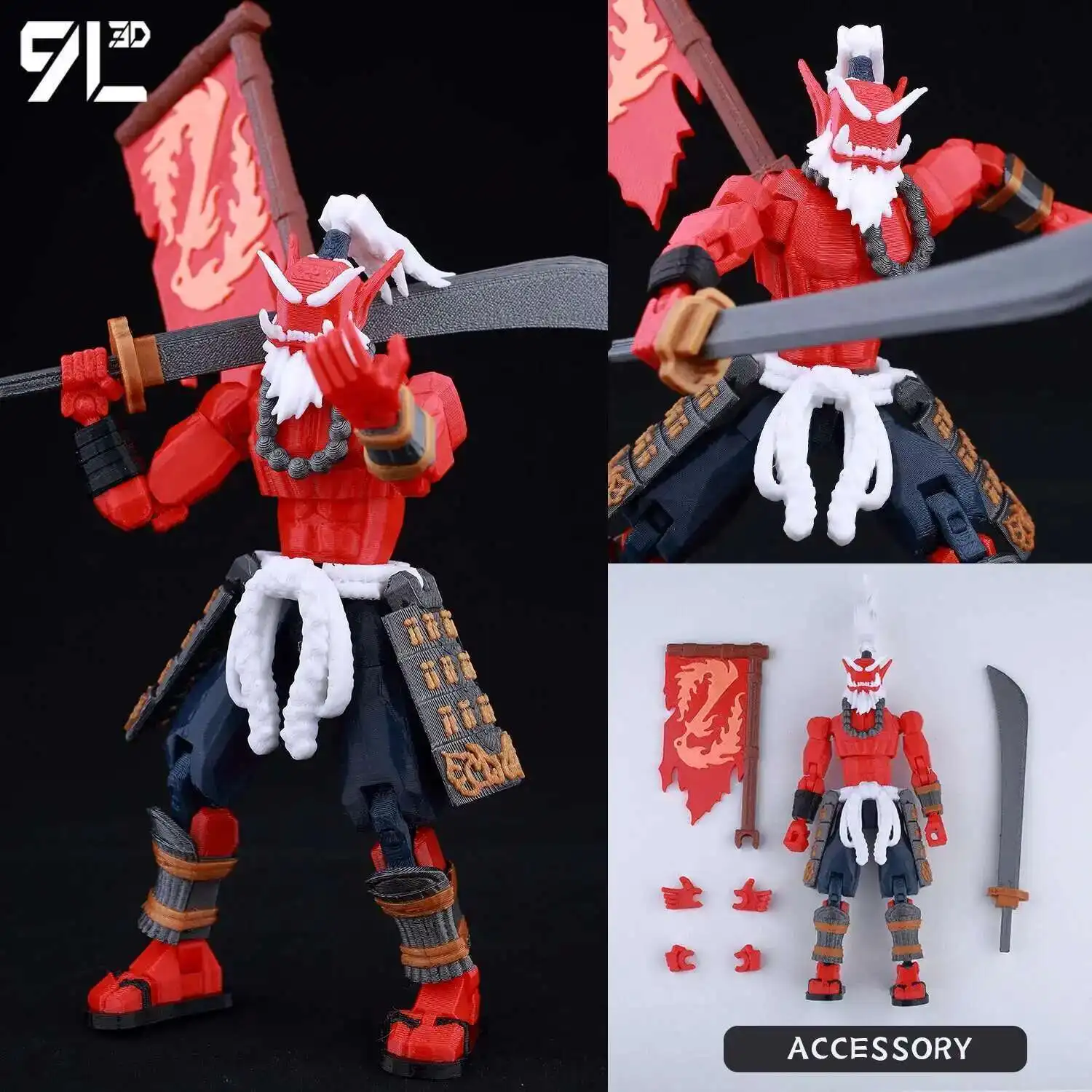 9L3D Gedrukt Anime Karakters Lucky 13 Zoro Dummy Actiefiguren Monkey D.Luffy Multi-Jointed Beweegbare Shapeshift Mannequin Speelgoed