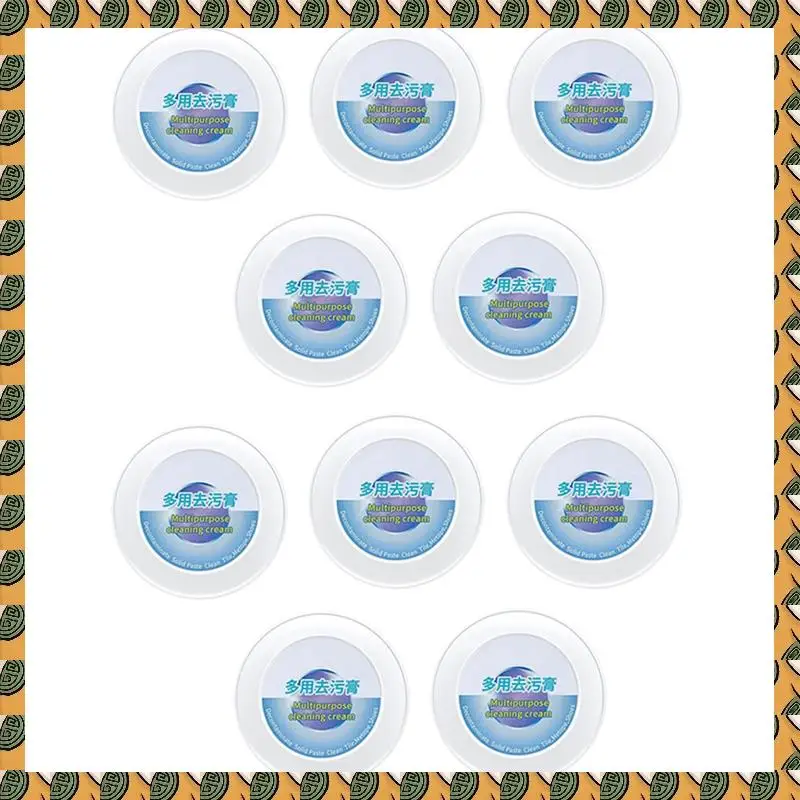 

A77I 10 Piece Multi-Purpose Cleaning Paste Plastic Decontamination Whitening Multi-Purpose Cleaning Paste