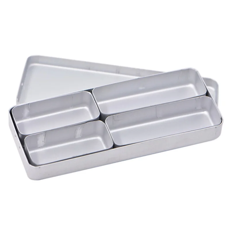 

Dental Sterilization Box Detachable Aluminum alloy Dental Cassette Disinfection Rack Tray Box Dentistry Material Dentist Tool