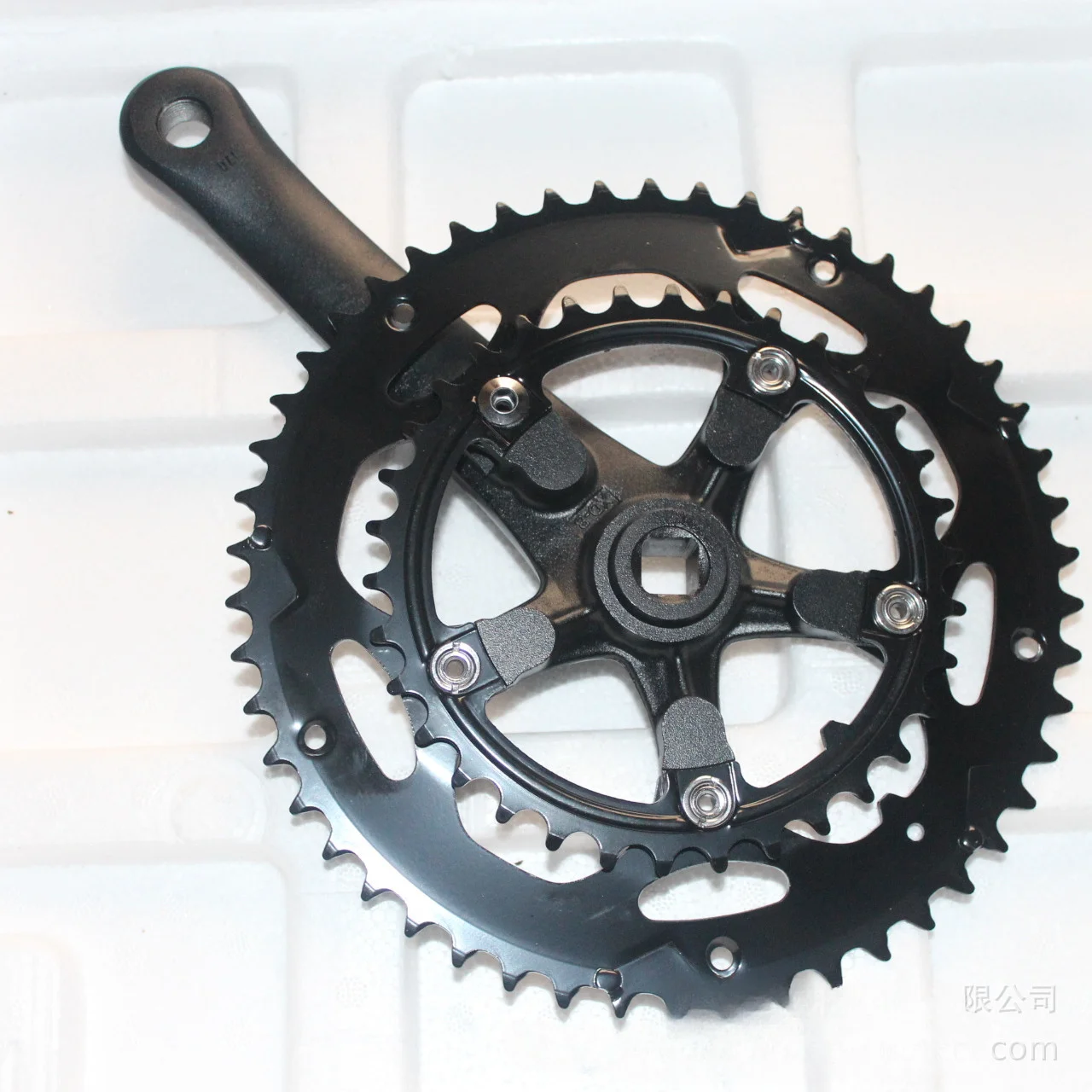 Road Bike Tooth Plate 50/34 Bicycle Large Gear Plate Two Pieces Aluminum Alloy Crank Speed Change