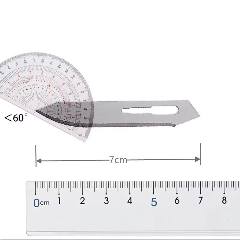 60 # blade 7CM sharp non-medical surgical blade stainless steel outdoor portable art express carving knife