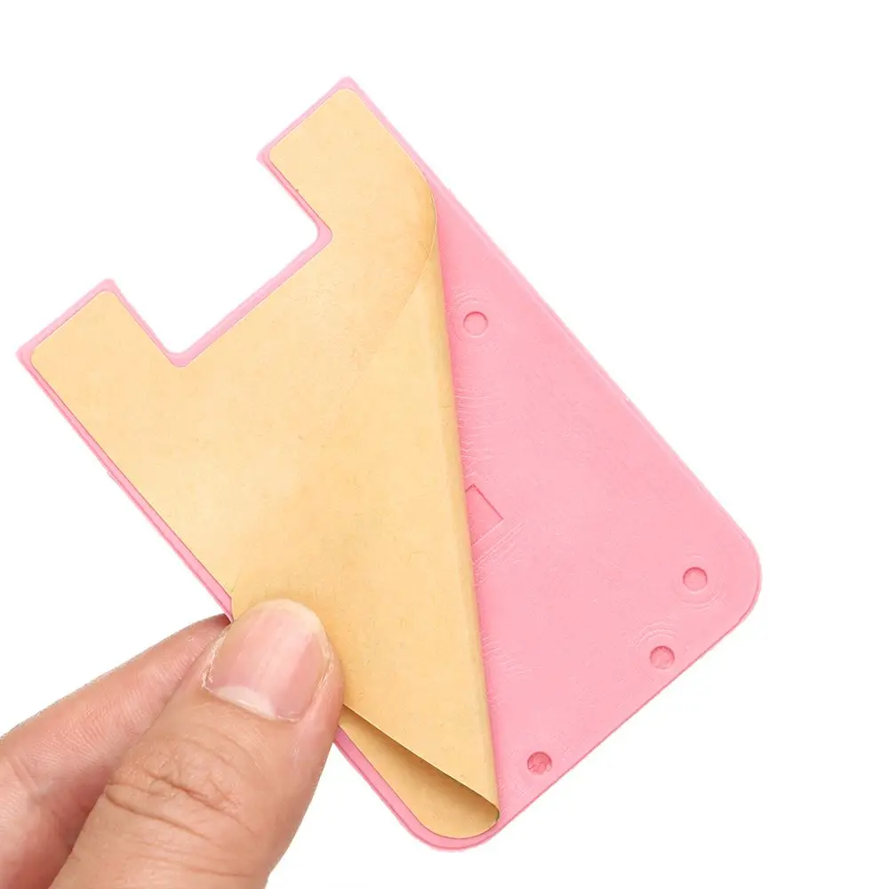 Fashion Cellphone Accessories Sticker ID Card Holder Wallet Case Cell Phone Holder Business Credit Pocket
