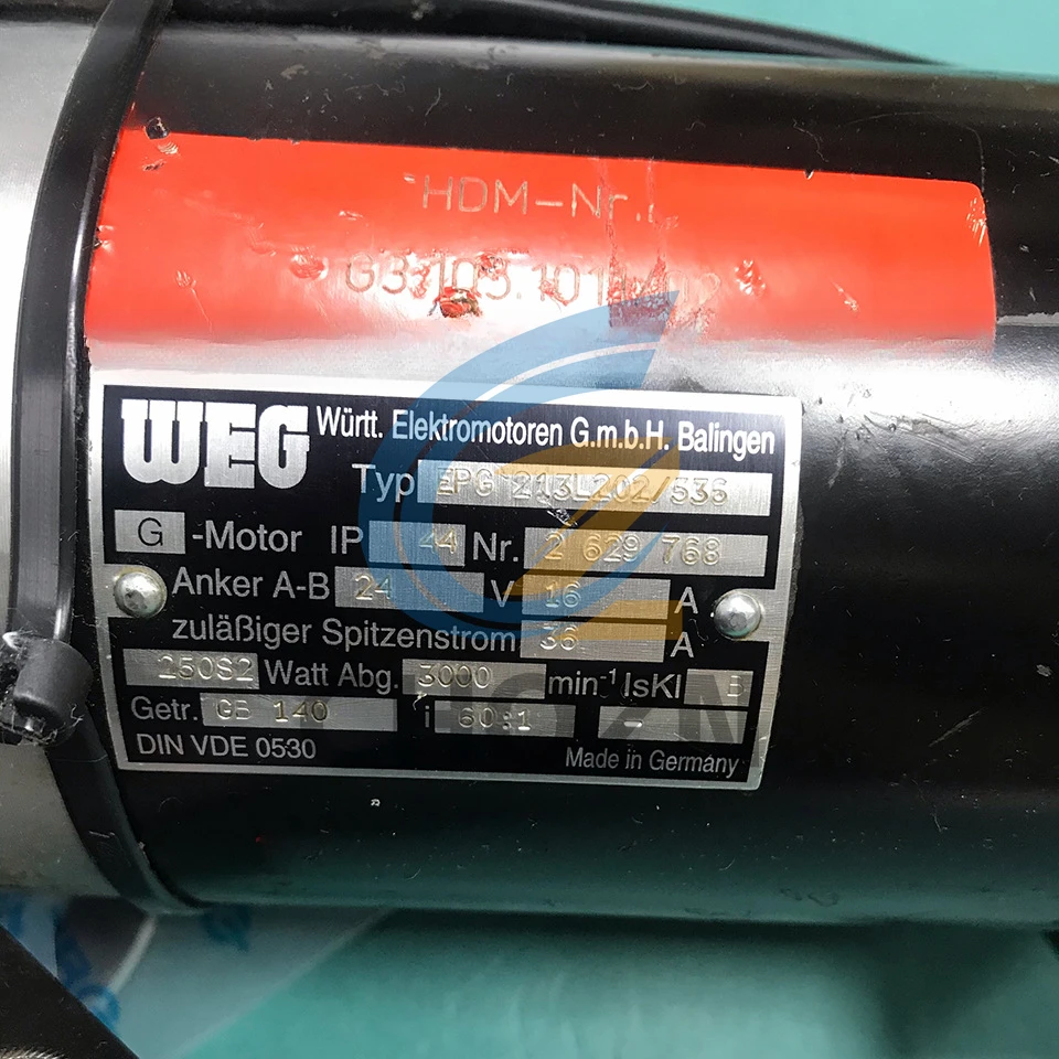 قطع غيار ماكينات الطباعة هايدلبرغ هايدلبرغ SM52 موتور G3.105.1011 قطع غيار هايدلبرغ