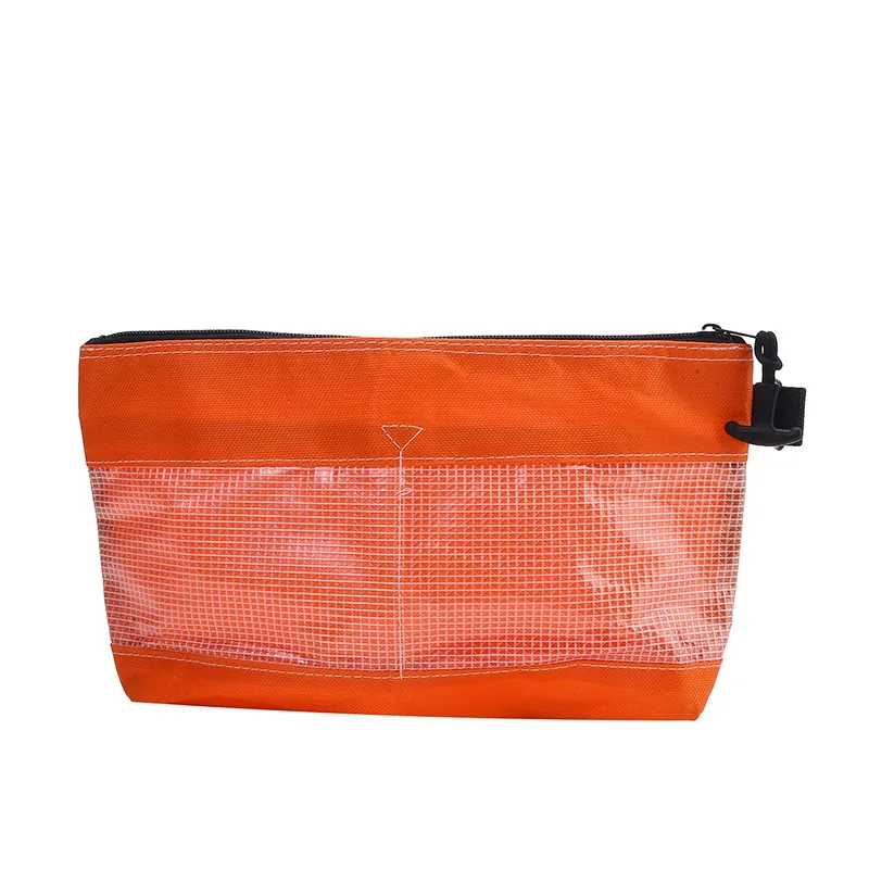 Waterproof Storage Bag Transparent PVC Tool Bag Anti-static Hardware Kit Portable Parts Bag Multifunctional Practical Work Bag