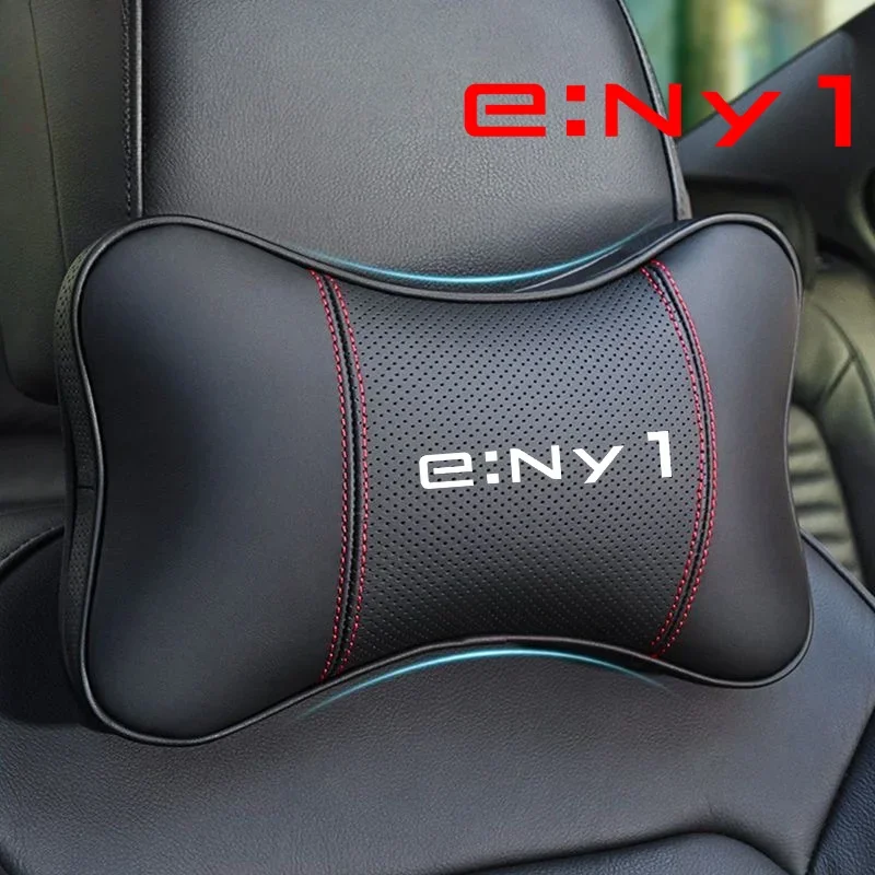 1Pcs Car Seat Headrest Auto Logo Neck Pillow For Honda Eny1 2021 2022 2023 CRV ZRV HRV JAZZ CIVIC TYPE-R car accessoires