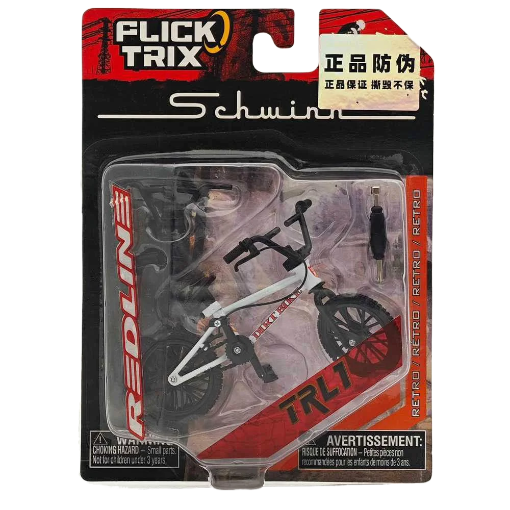 AliExpress Jia Jia Lai FLICK TRIX Miniature BMX Finger Bike PREMIUM Bicycle Diecast Toys Gift S&M DIRT -White