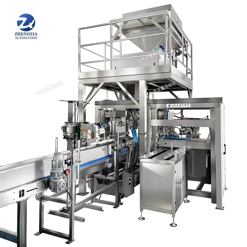 2026 CE Multifunctional 20kg 25kg 50kg Flour and Starch Packaging Machine, Soil Compost Packaging Production Line Machine